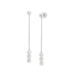 White Freshwater Pearl Bree Earrings