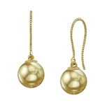 Golden South Sea Pearl Cindy Earrings