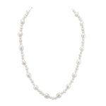 3-8mm White Freshwater Pearl Necklace - AAA Quality