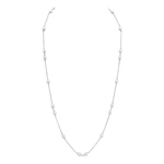 White Freshwater Pearl Tincup Anna Necklace