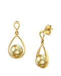 Golden South Sea Pearl Jess Earrings