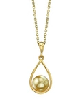 Golden South Sea Pearl Jess Pendant