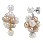 Multi-Freshwater Pearl Adeline Earrings