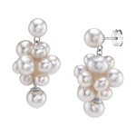 White Freshwater Pearl Adeline Earrings
