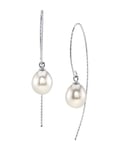 Triple White Freshwater Pearl Bonnie Earrings