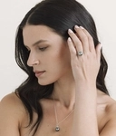 Tahitian South Sea Pearl & Diamond Sage Ring - Secondary Image