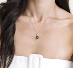 Tahitian South Sea Pearl & Diamond Michelle Jewelry Set - Third Image
