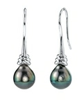 Tahitian South Sea Drop Pearl Denise Earrings