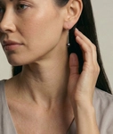 Tahitian South Sea Pearl Sandra Earrings - Model Image