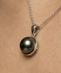Tahitian South Sea Pearl Harriett Pendant - Secondary Image