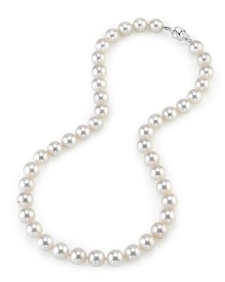 9.5-10mm Akoya White Pearl Bracelet- Choose Your Quality
