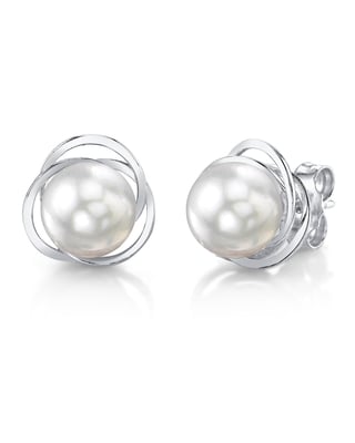 White South Sea Pearl Lexi Earrings