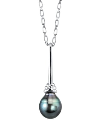 Tahitian South Sea Drop Pearl Denise Pendant