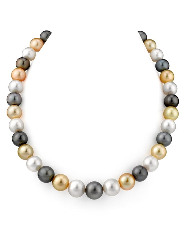 10-11mm South Sea Multicolor Pearl Necklace