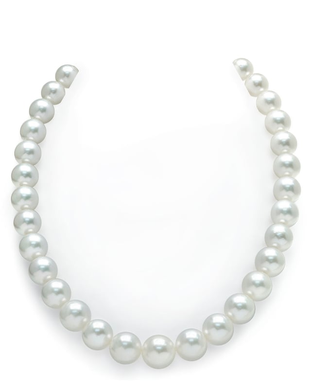 11-14mm White South Sea Pearl Necklace - AAA Quality