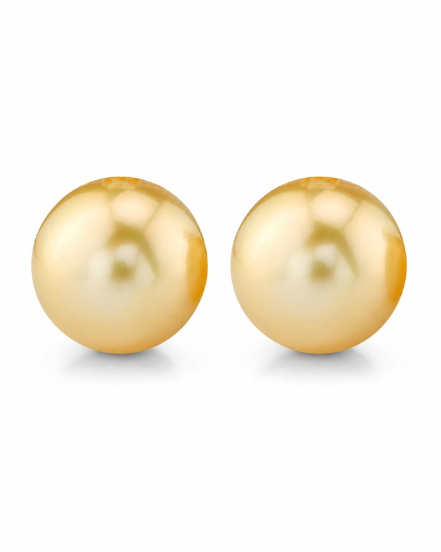13mm Golden South Sea Loose Pair - PSL Certified