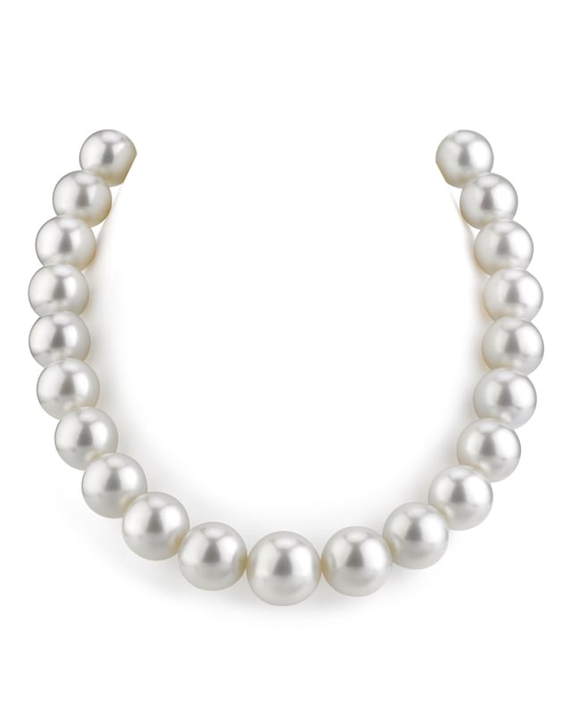 14-15.8mm White South Sea Pearl Necklace - AAAA Quality