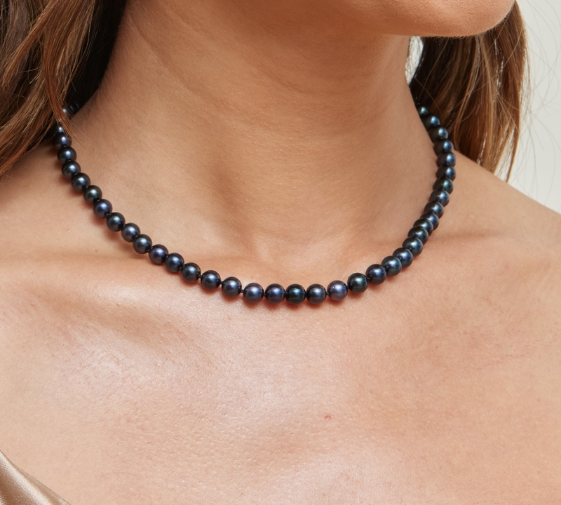 Georgian Jewelry | The Three Graces | Vintage Black Cultured Pearl