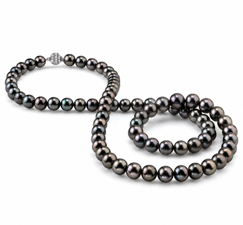 Opera Length 8-9mm Tahitian South Sea Pearl Necklace - AAAA Quality