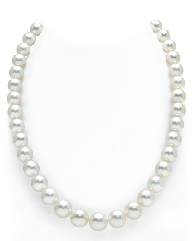 9-11mm White South Sea Pearl Necklace - AAAA Quality