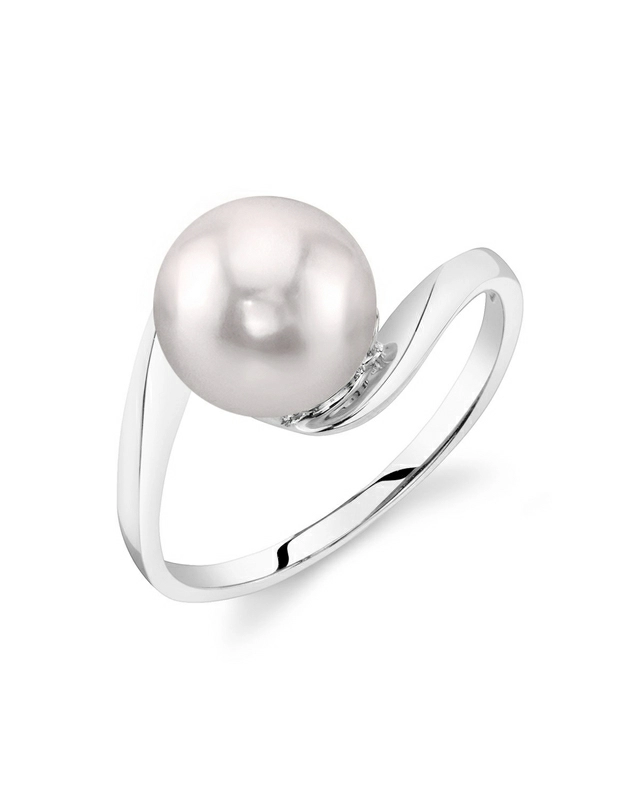 14K Gold Akoya Pearl Felice Ring