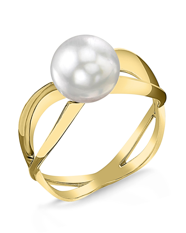 White South Sea Pearl Lana Ring - Third Image