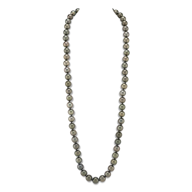 Opera Length 13-15mm Tahitian South Sea Pearl Necklace - AAAA Quality