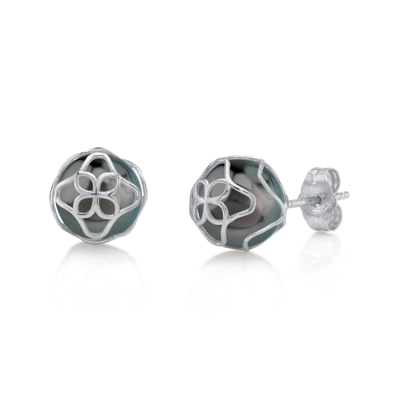 Tahitian South Sea Pearl Cora Earrings