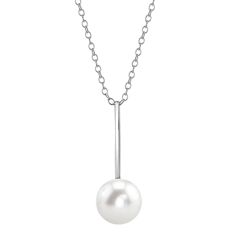 14K Gold Freshwater Pearl Emmanuelle Pendant