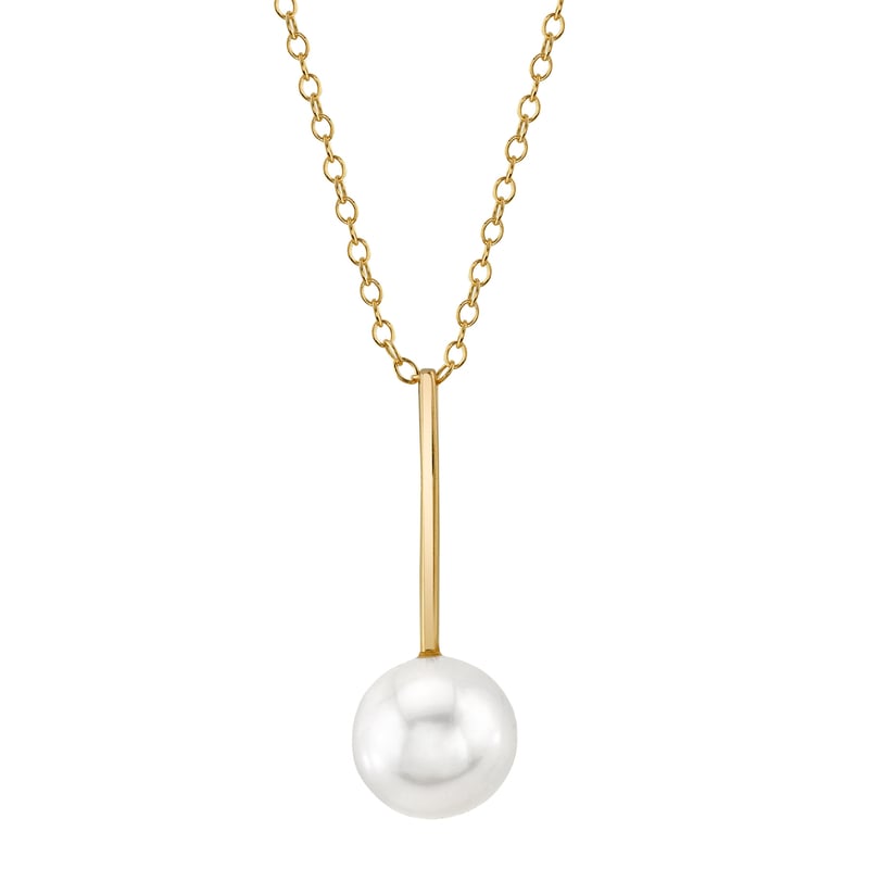 14K Gold Freshwater Pearl Emmanuelle Pendant