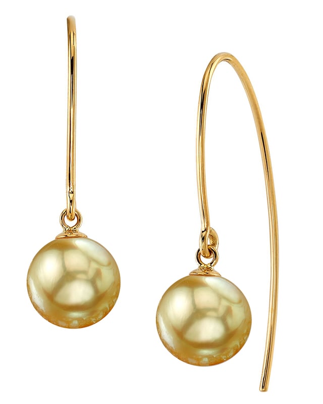 Golden South Sea Pearl Bonnie Earrings