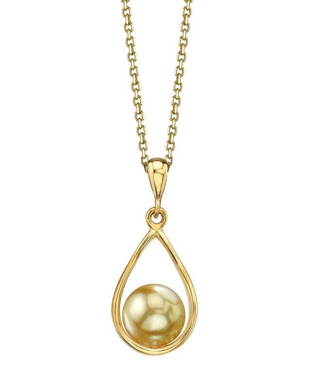 Golden South Sea Pearl Jess Pendant