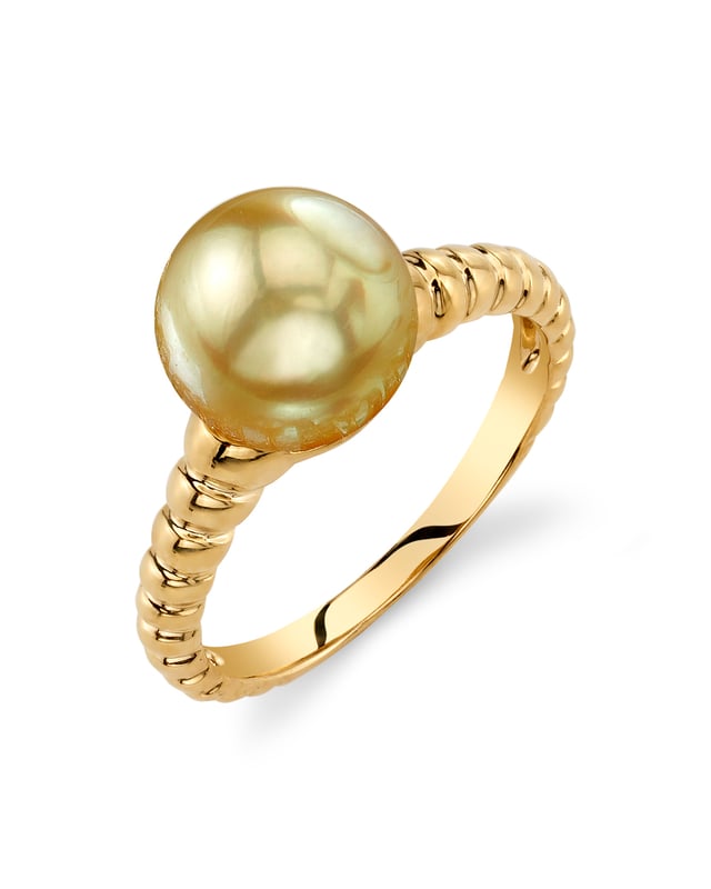 Golden South Sea Pearl Terrie Ring