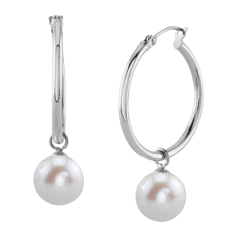 Details more than 193 pearl drop hoop earrings super hot