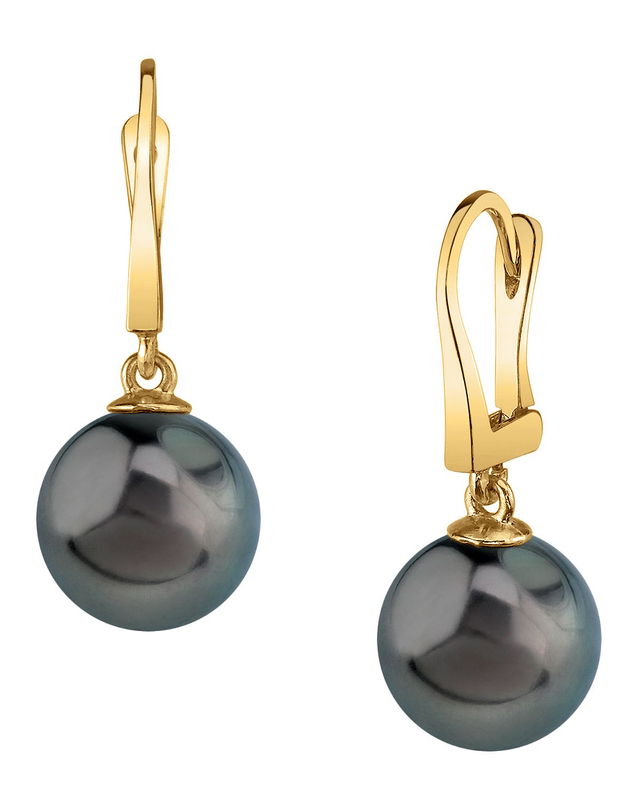Tahitian South Sea Pearl Classic Elegance Earrings