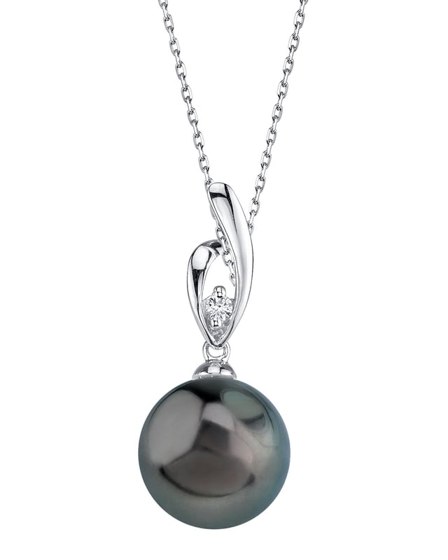 Tahitian South Sea Pearl & Diamond Lois Pendant