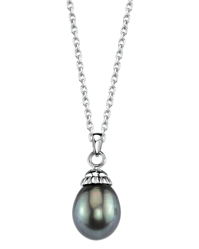 14K Gold Tahitian South Sea Pearl Devon Pendant