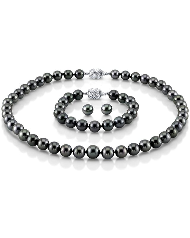 8-10mm Tahitian South Sea Pearl Set