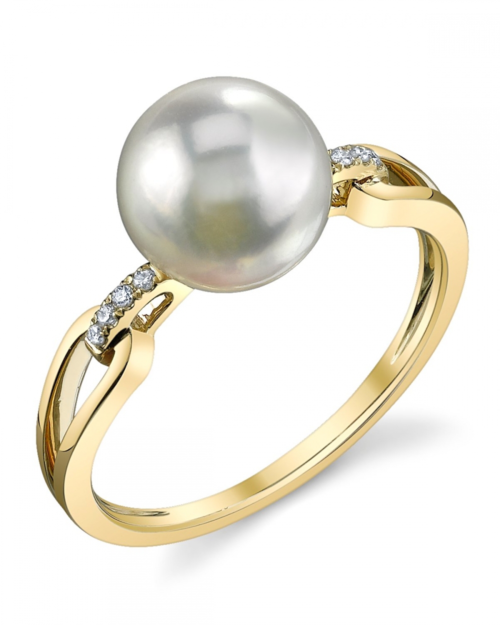 Akoya Pearl Rings Shop Pearl Rings The Pearl Source