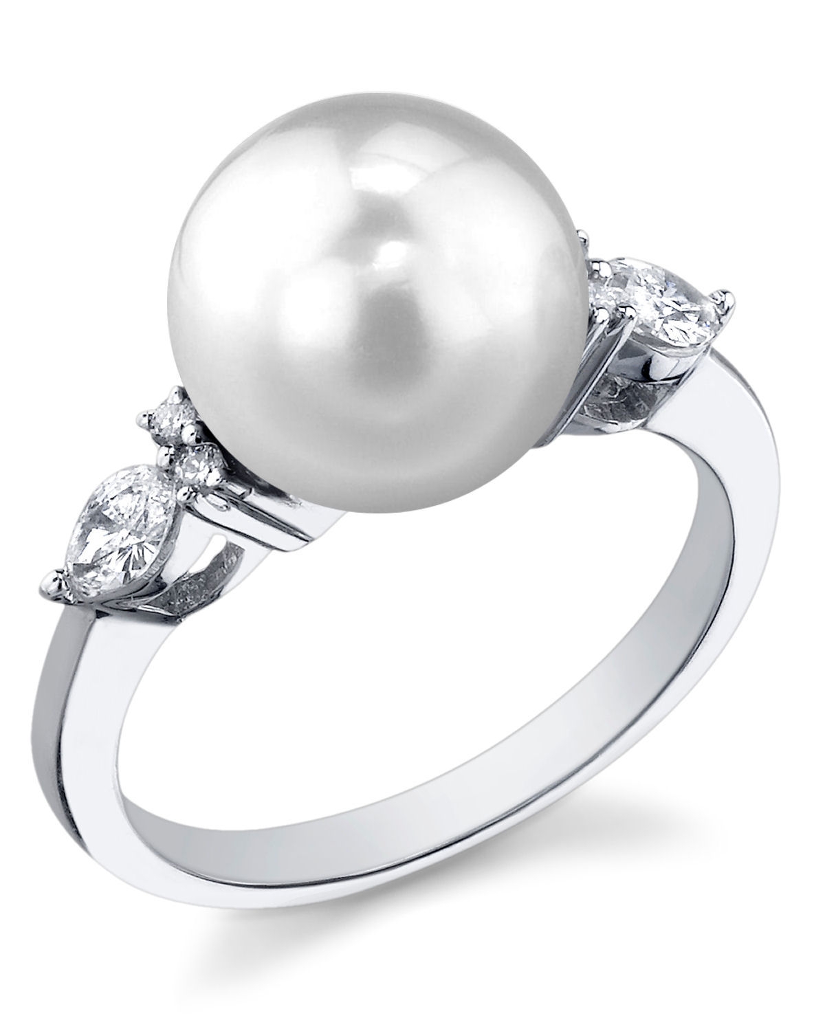 South Sea Pearl & Diamond Venus Ring