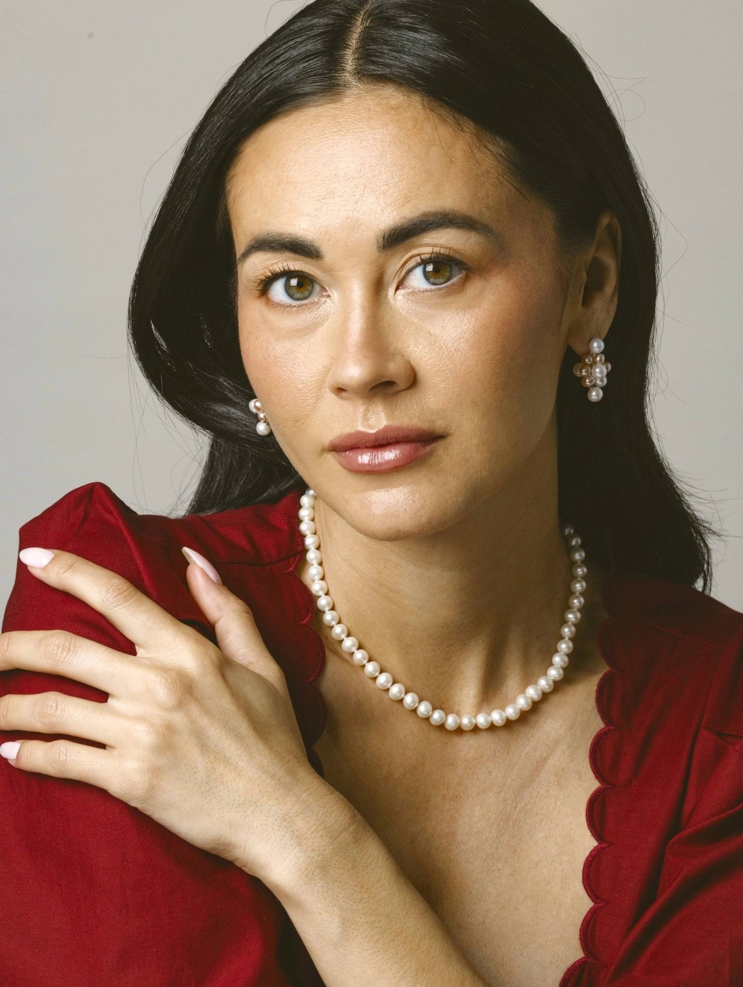 6.5-7.0mm White Freshwater Pearl Necklace - AAA Quality