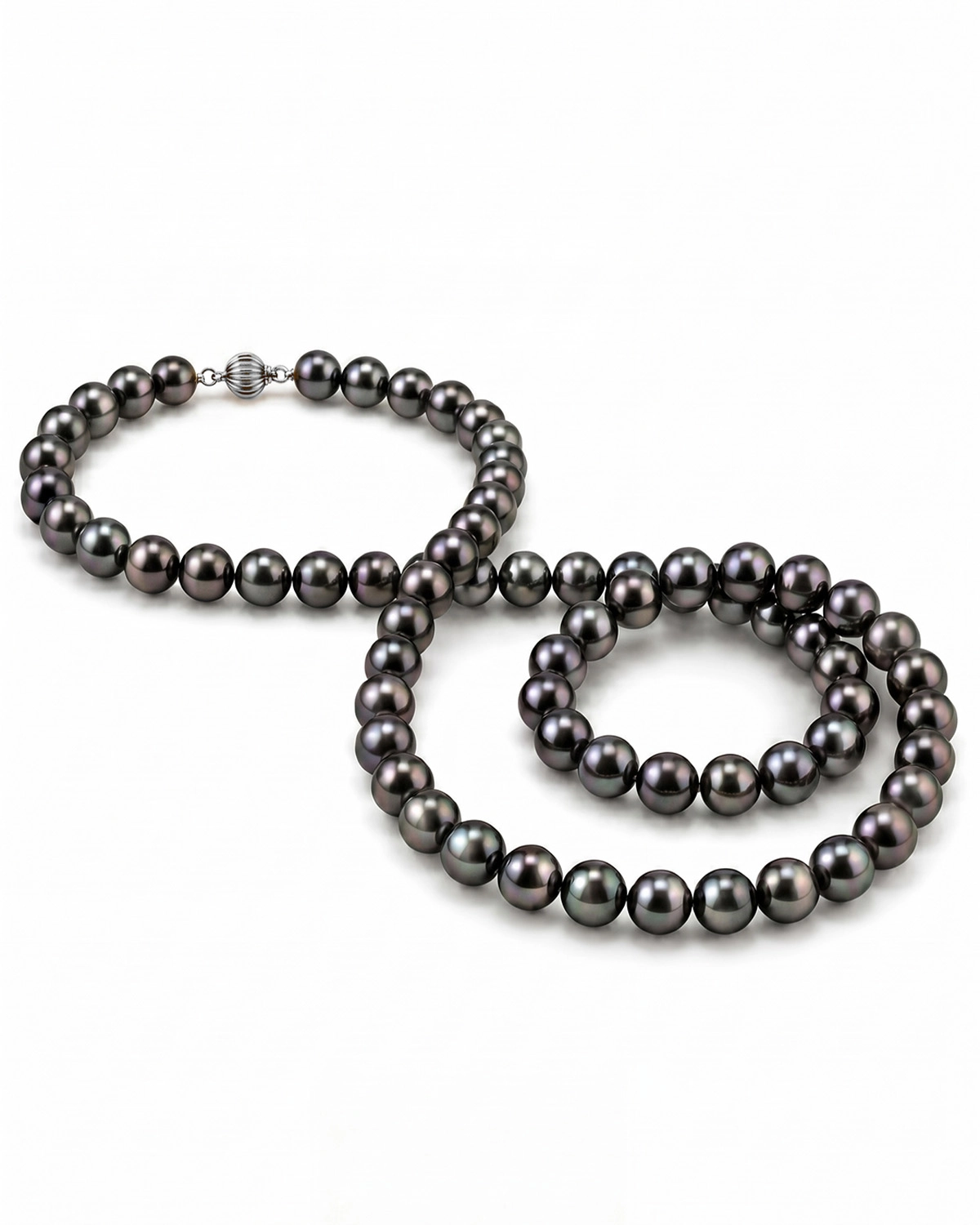 Opera Length 10-11mm Tahitian South Sea Pearl Necklace - AAAA Quality