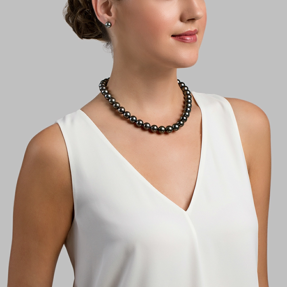 11-13mm Tahitian South Sea Pearl Necklace - AAA Quality