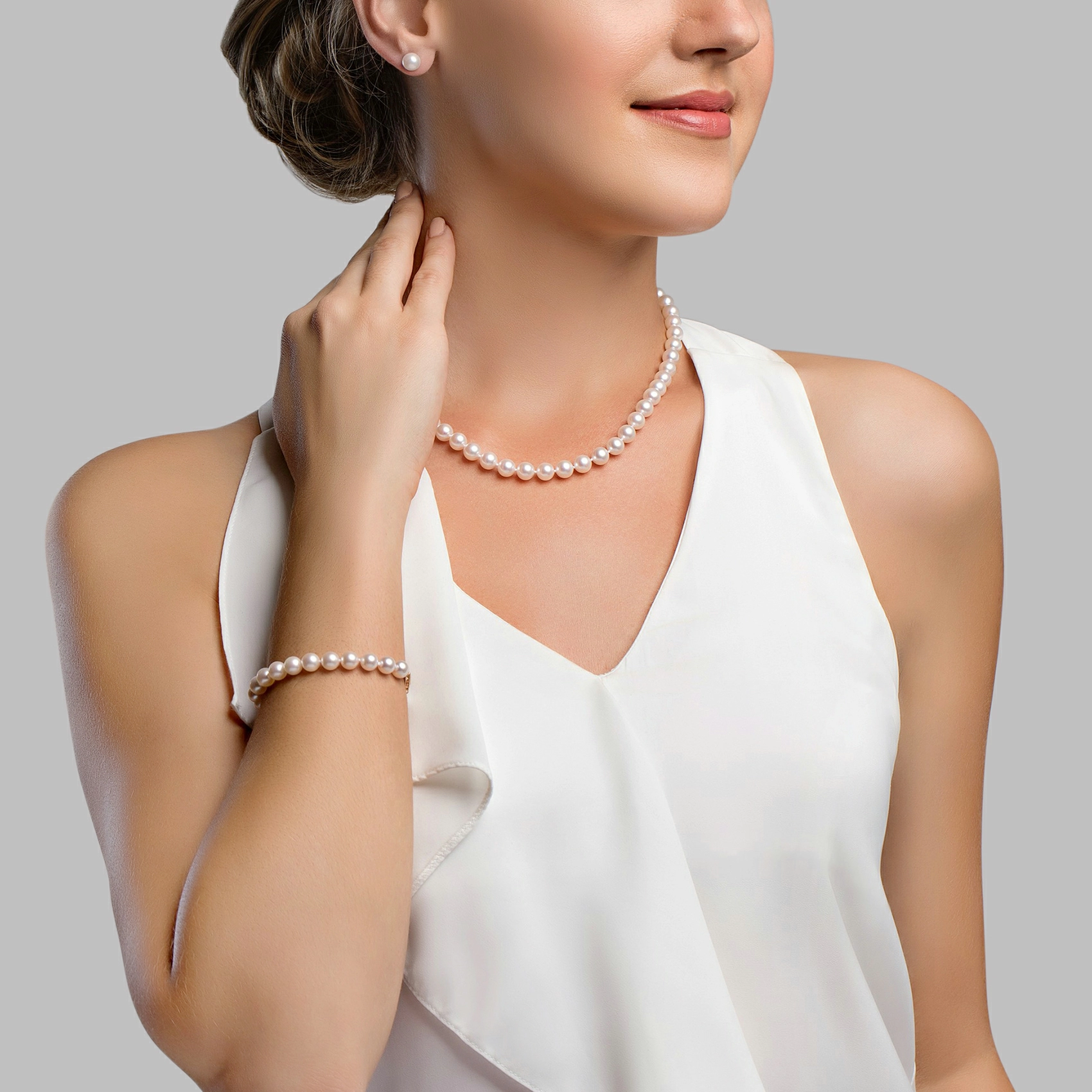 6.5-7.0mm Hanadama Pearl Set