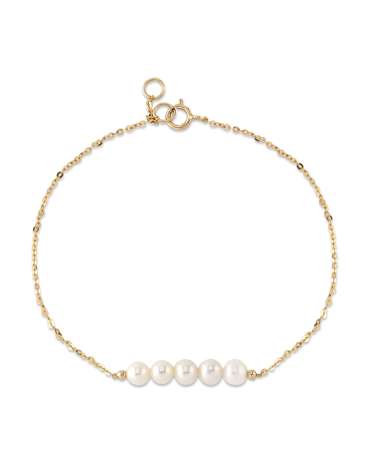 14K Gold Freshwater Pearl Addie Bracelet