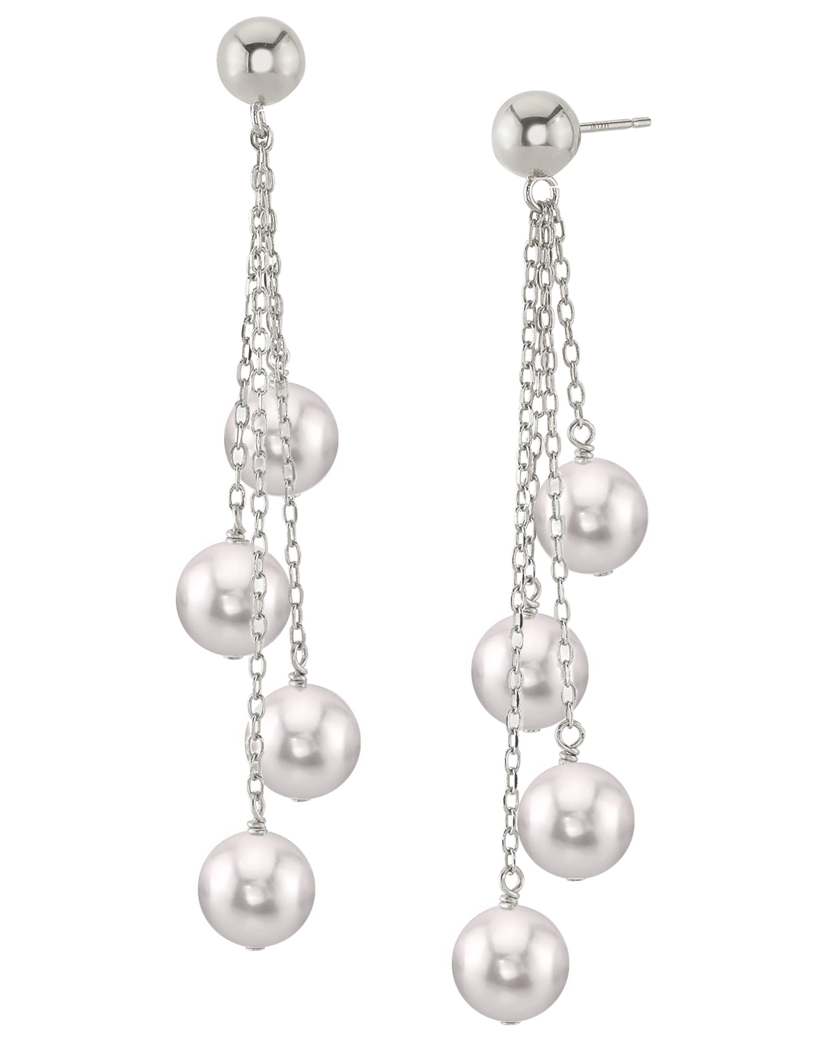 White Akoya Pearl Luciane Earrings