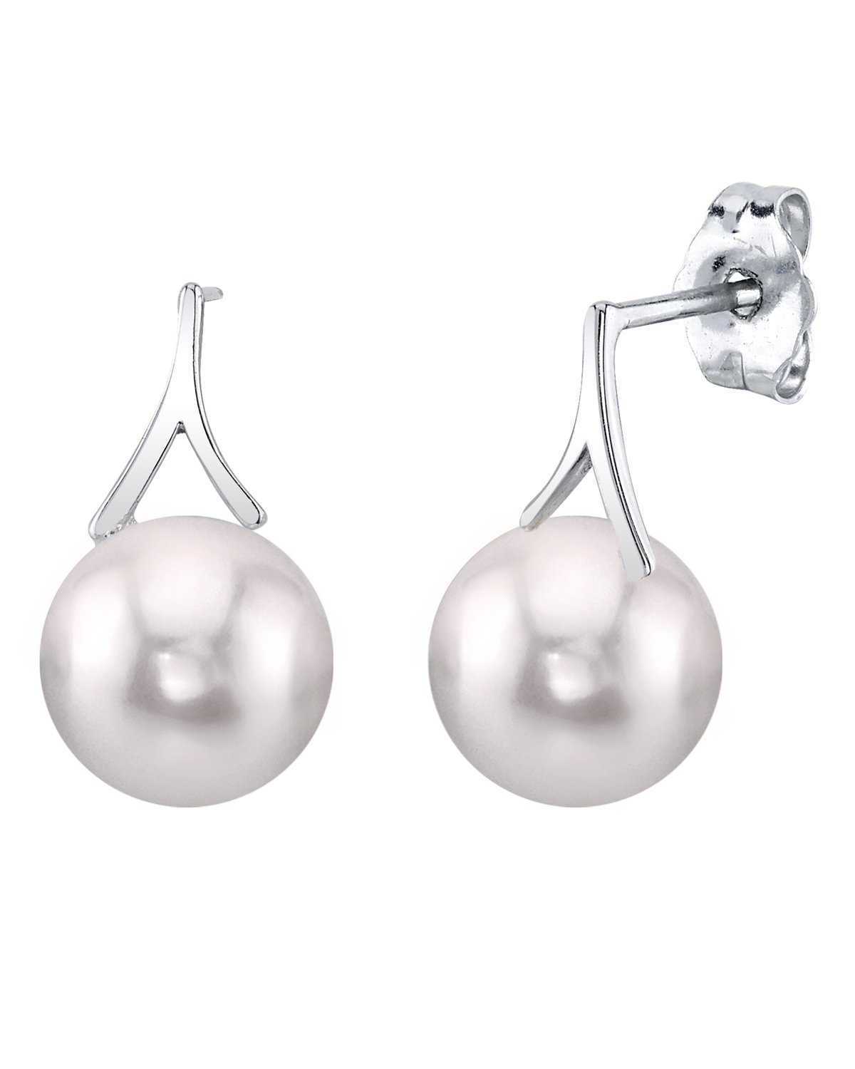 Japanese Akoya Certified Hanadama Pearl Lindsey Earrings