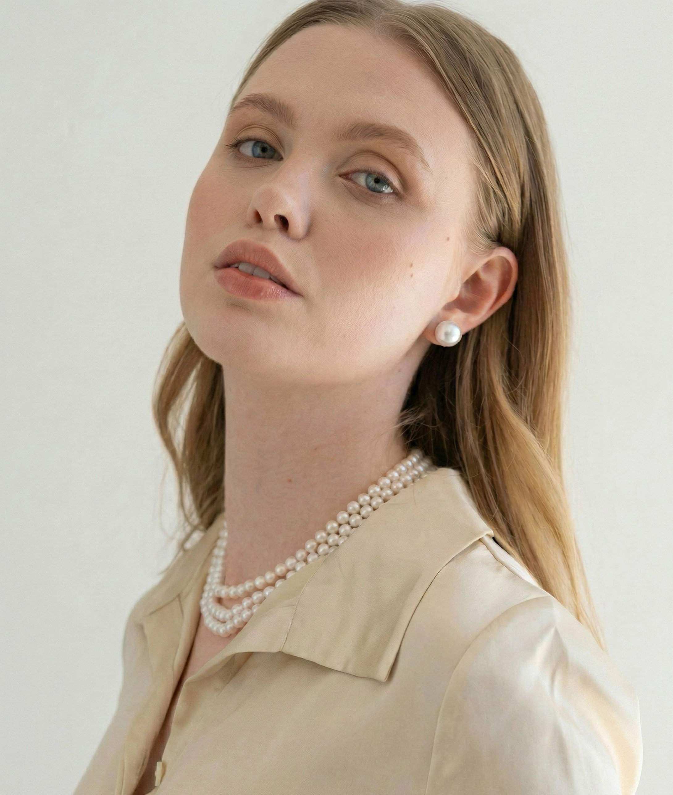 13mm South Sea Round Pearl Stud Earrings