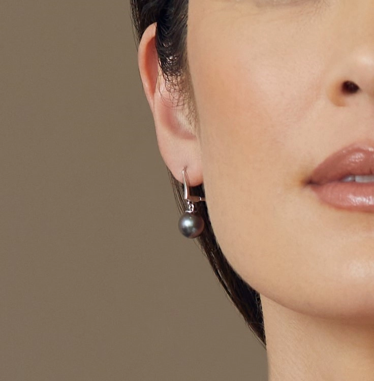Tahitian South Sea Pearl Classic Elegance Earrings