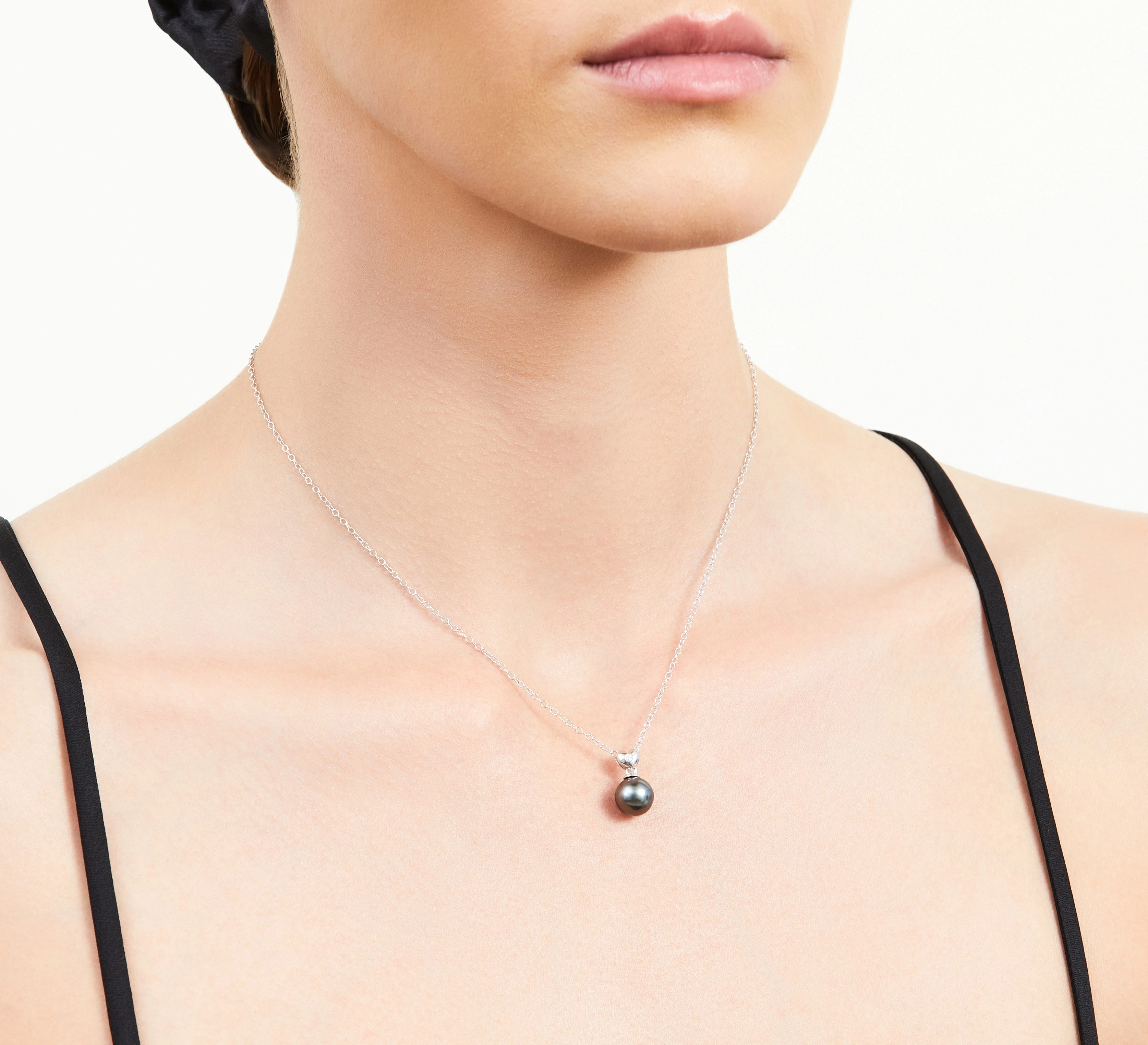 Tahitian South Sea Pearl & Diamond Lev Pendant